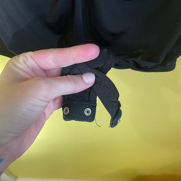 Out From Under Black Ruched Women's bodysuit - Picture 3 of 5